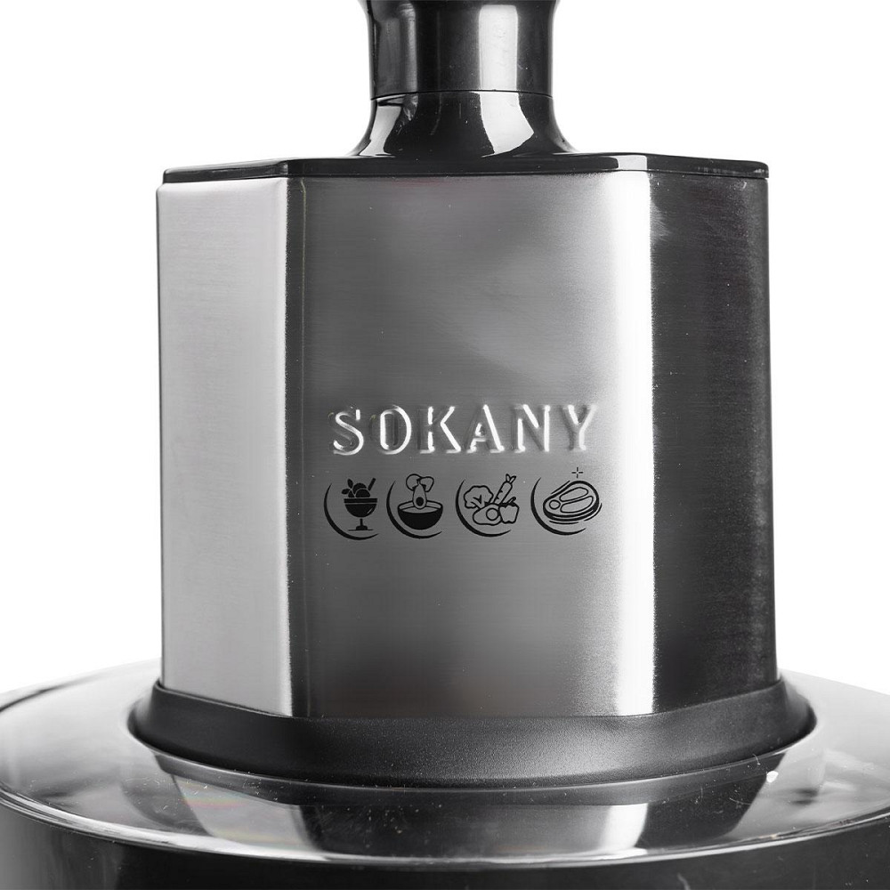 Чоппер Sokany 800 Вт з чашею 4,5 л та 6 лезами Київ - фото 4