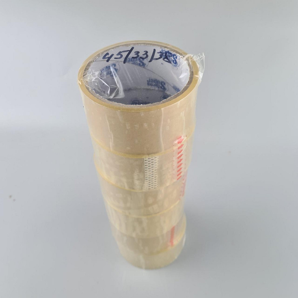 Скотч упаковочный прозрачный 36мк 45мм 33метров 