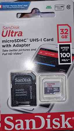 Карта пам'яті micro SD 16 gb нова. Київ