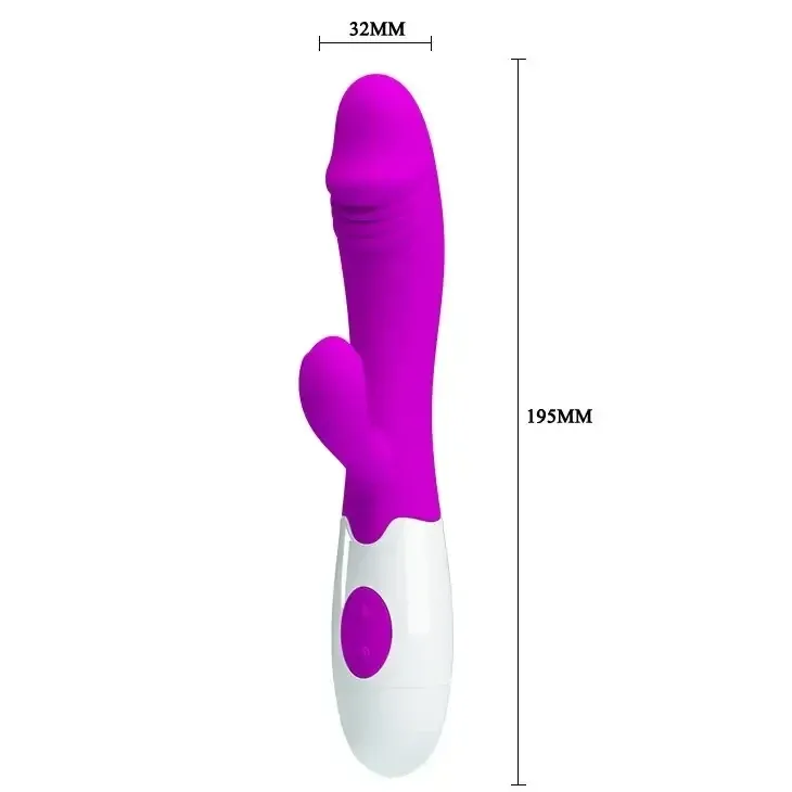 Вибратор с клиторальной стимуляцией Pretty Love Snappy Purple Sex Aura Киев - изображение 7