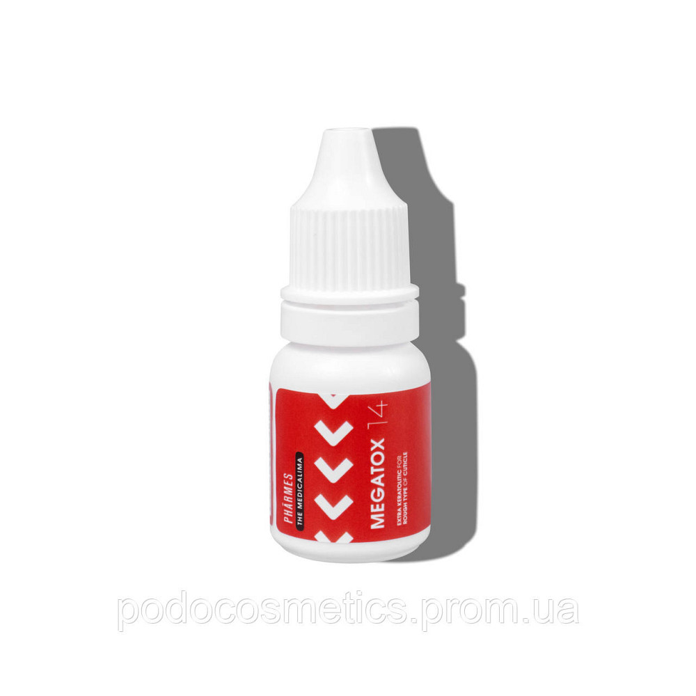 Кератолитик для кутикулы MEGATOX 14% для грубой кожи 10мл Одесса - изображение 1