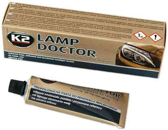 Поліроль для фар 60 г K2 Lamp Doctor Чортків