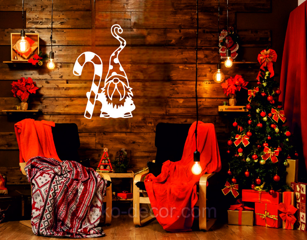 Декоративне настінне Панно «Гном», Декор на стену Київ - фото 2