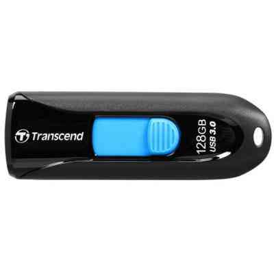 USB флеш накопичувач Transcend 128GB JetFlash 790 Black USB 3.0 (TS128GJF790K) Вінниця