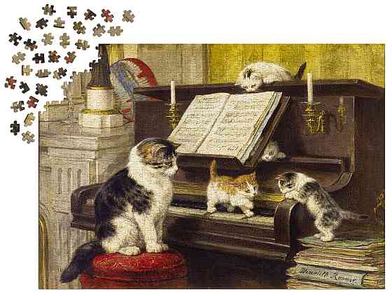 Пазл Урок гри на фортепіано - The Piano Lesson (Enjoy-1551) Киев