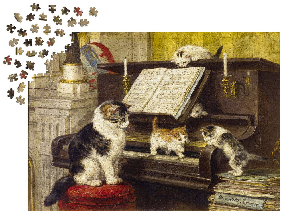 Пазл Урок гри на фортепіано - The Piano Lesson (Enjoy-1551) Киев - изображение 4