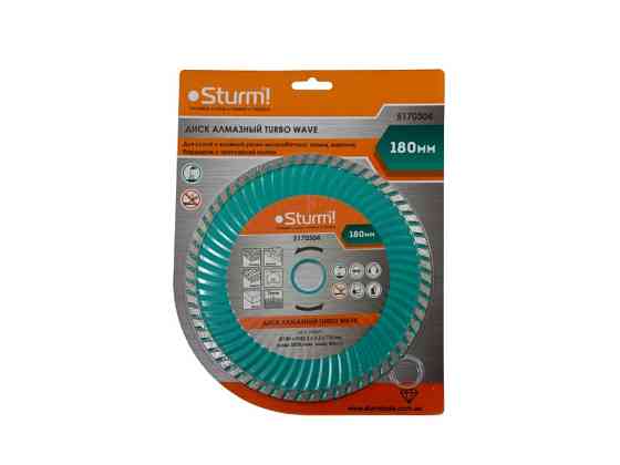 Диск алмазный Turbo Wave 180x22 мм Sturm 5170304 (читать описание) Ровно