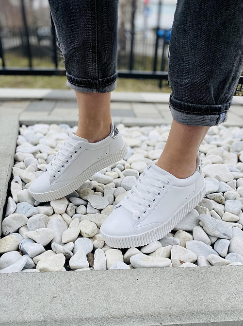 Vices Кросівки жіночі VICES 7170-41 білі (весна-осінь, еко-шкіра) (1492) Коломия - фото 5