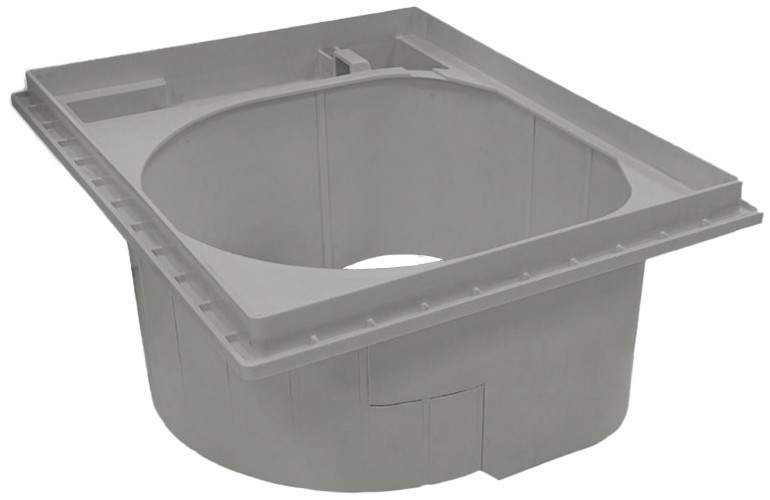 Регулируемая по высоте рамка X-Line для скиммера Hayward X-Pro 600, светло-серая Киев - изображение 1