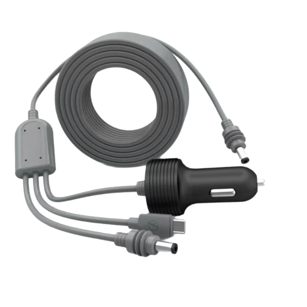 Кабель живлення 3м для Starlink Mini 3 в 1 з цифровим дисплеєм для систем 12-48 В (Сірий) Київ - фото 5