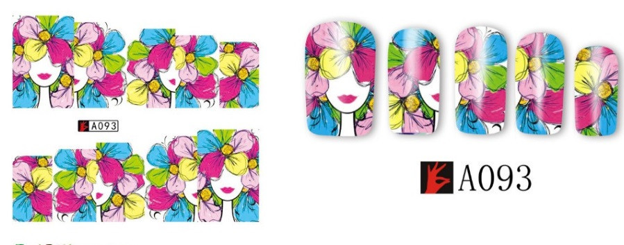 Наклейки для ногтей STZ-389 Киев - изображение 1