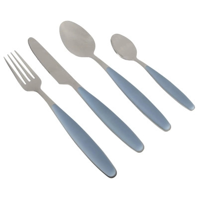 Набор туристической посуды Gimex Cutlery Colour 16 Pieces 4 Person Blue (6910171) Винница - изображение 1