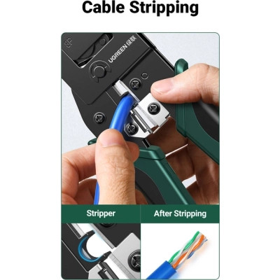 Инструмент Ugreen Обжимные клещи NW136 Multifunctional Clamp Green (70683) Винница - изображение 9