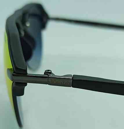 Брендові окуляри чоловічі стильні оранжеві дзеркальні краплі 1848 Київ