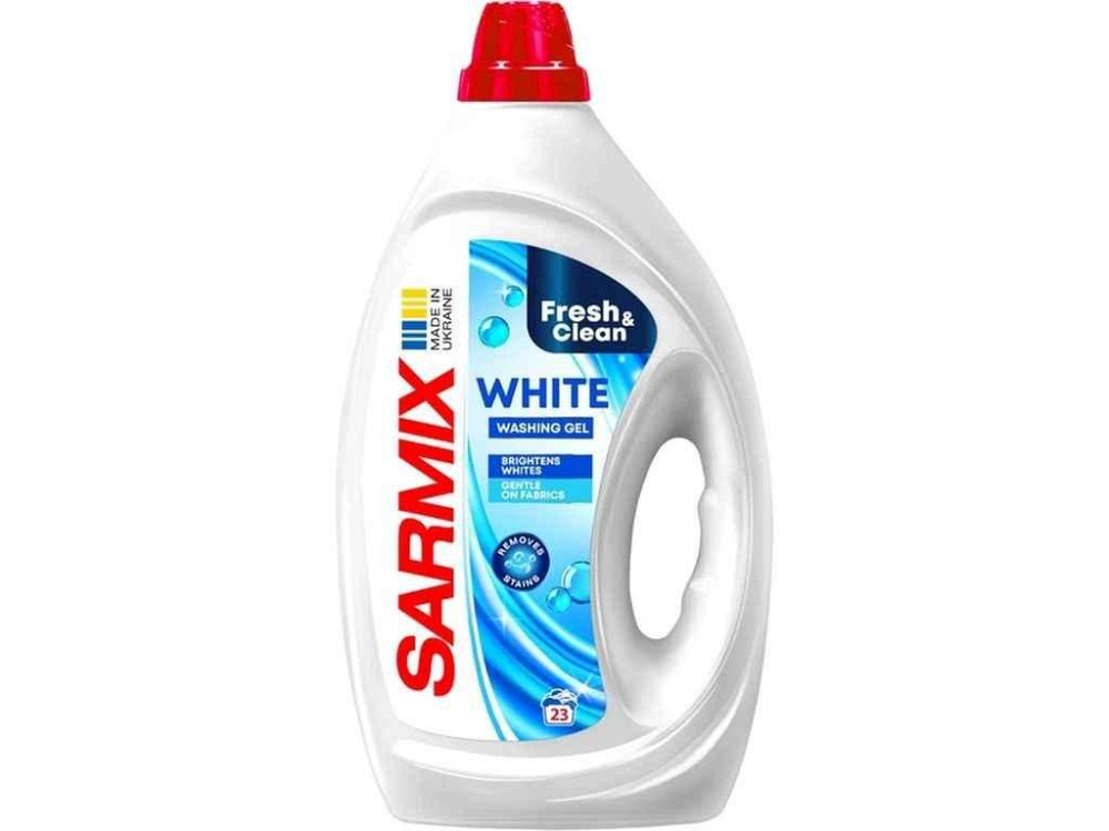 Гель для стирки 900мл WHITE ТМ SARMIX Киев - изображение 1