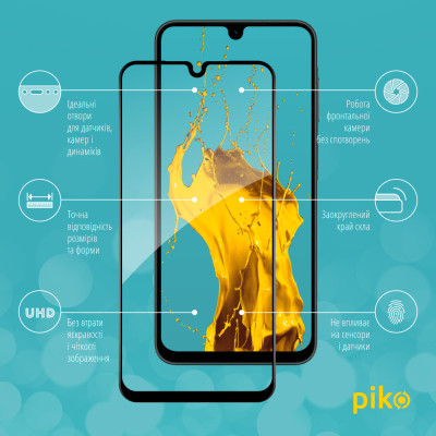 Скло захисне Piko Full Glue Samsung A26 Black (1283126608049) Вінниця - фото 2