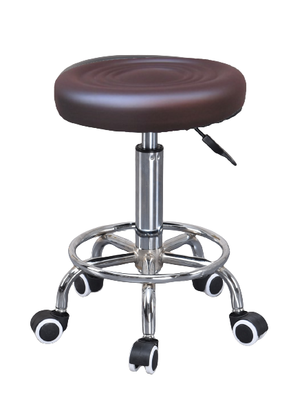 Стілець для косметолога без спинки (в асортименті) Коричневий Київ - фото 1