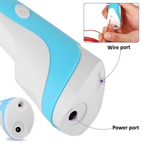 Ручка для малювання у 3d з екраном 3D ручка Smart 3D Pen 2 голубая, Дитяча розвиваюча ST-786 3d ручка Київ - фото 9