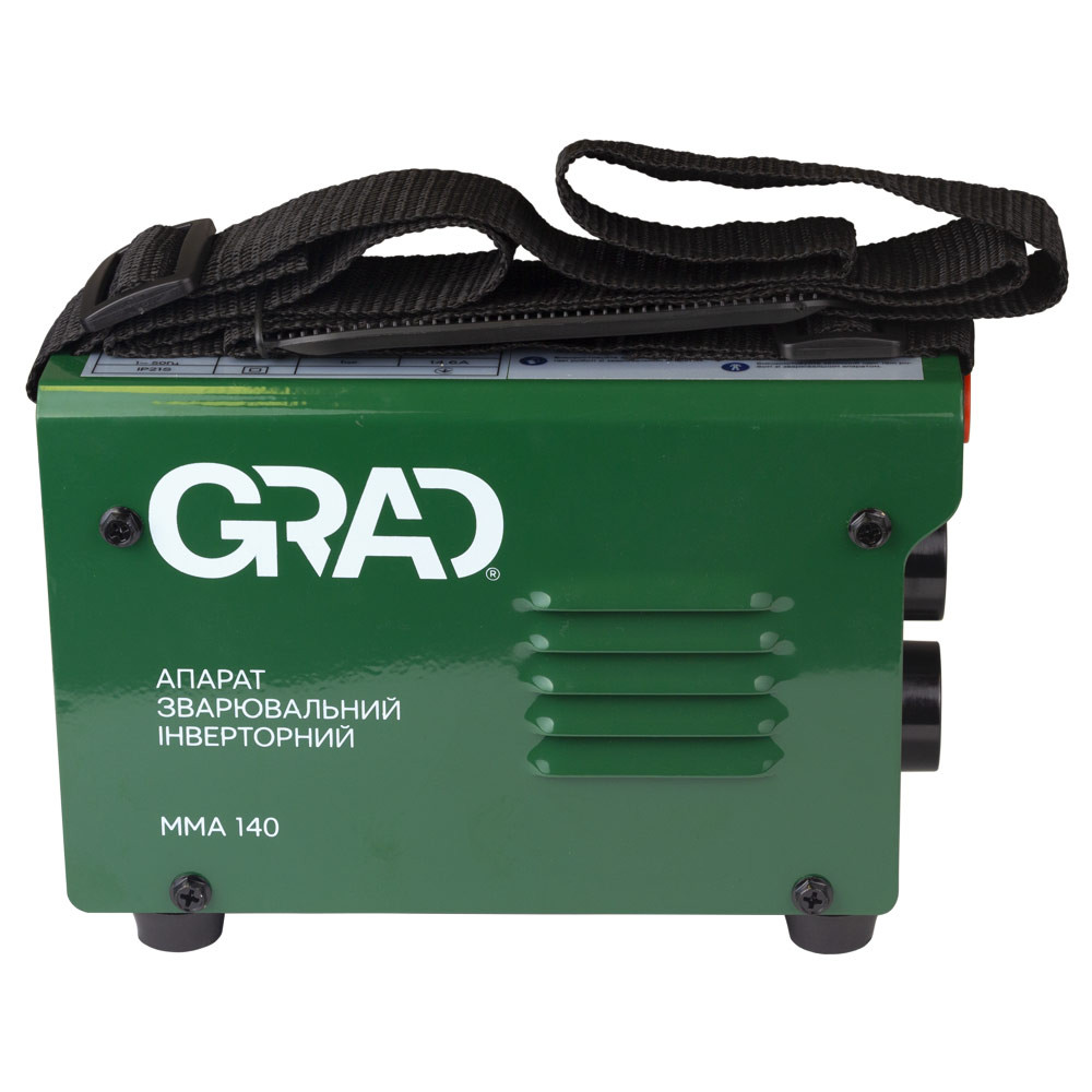 Grad Аппарат сварочный инверторный ММА-140А электрод 4мм GRAD (5387915) Коломия - фото 2