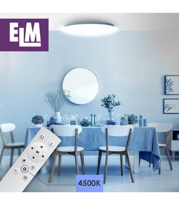 Світильник стельовий з пультом ДК ELM Sirius 36 W 3000-6500 К IP20 (26-0074) ( 27252 ) Харків - фото 7