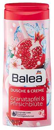 Гель-крем для душу Balea Dusche&Creme Granatapfel & Pfirsichblute 300 мл Львів