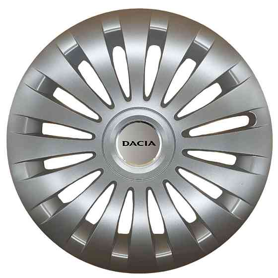 Автомобильные модельные колпаки R17 Dacia 504 4шт, SJS, серебристые Киев