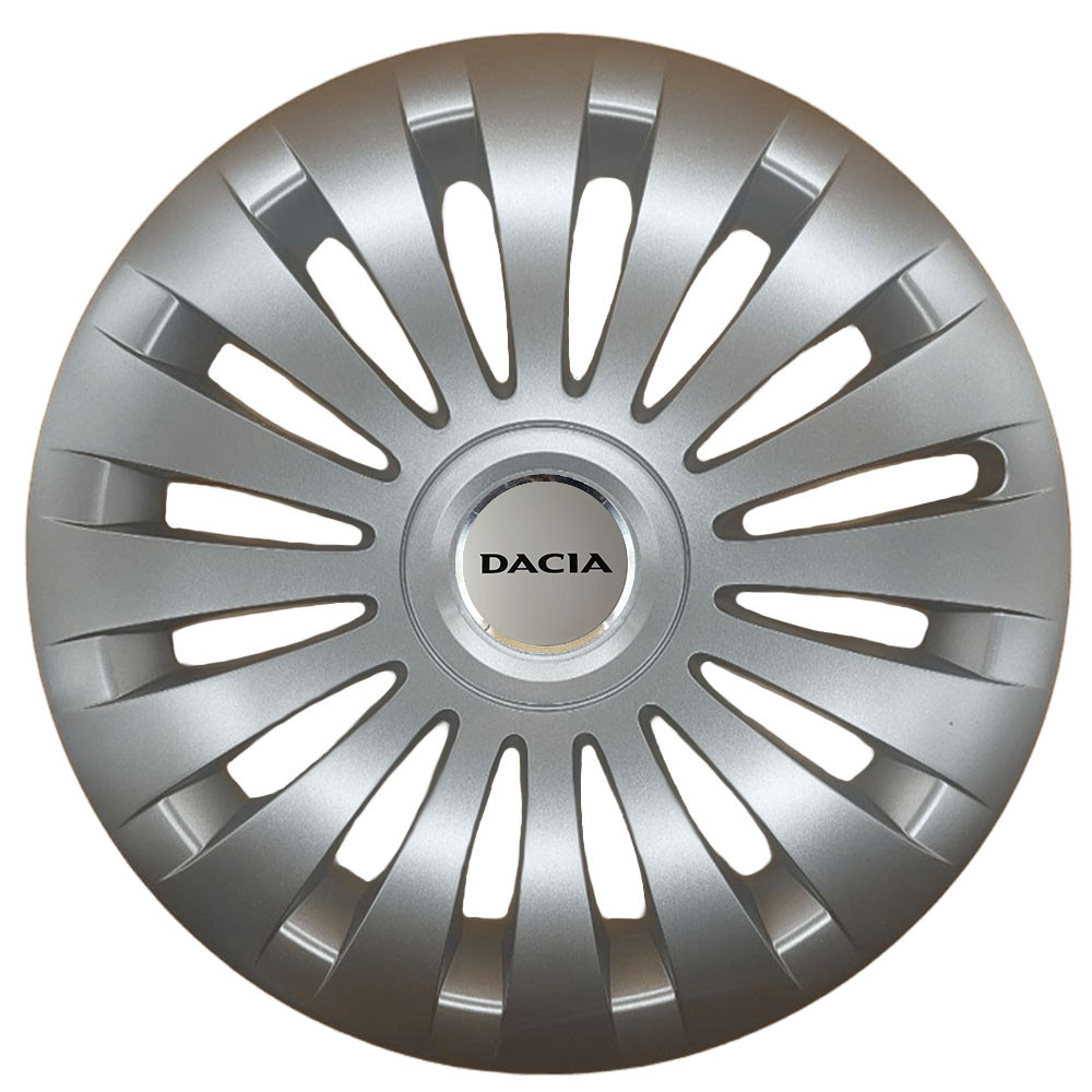 Автомобильные модельные колпаки R17 Dacia 504 4шт, SJS, серебристые Киев - изображение 1