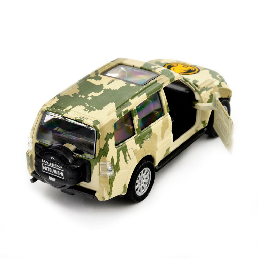 Автомодель серії Шеврони Героїв - Mitsubishi Pajero 4WD Tubro - 47 ОМБр Дніпро - фото 2