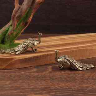 Фігурка з бронзи мініатюрна Павич Київ