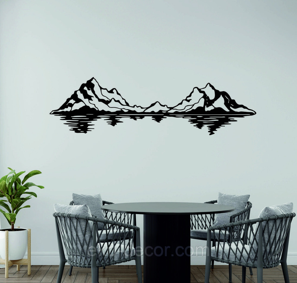 Декоративне настінне Панно «Гори», Декор на стіну Київ - фото 2