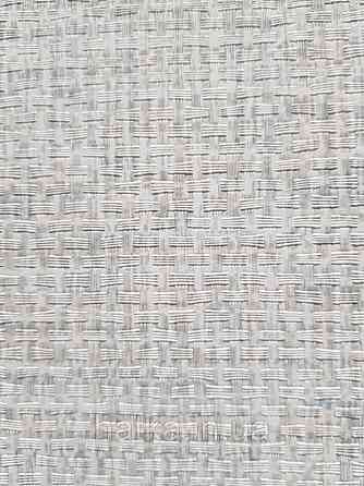 Обои виниловые на флизелине AdaWall Beta1.06х10 под ткань под мешковину светло серые голубые белые 1111-1 Киев