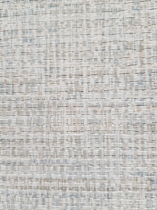 Обои виниловые на флизелине AdaWall Beta1.06х10 под ткань под мешковину светло серые голубые белые 1111-1 Киев - изображение 2