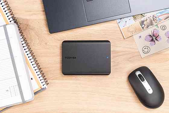 Зовнішній жорсткий диск 2.5" USB 2TB Toshiba Canvio Basics Black (HDTB520EK3AA) Чорний Харків