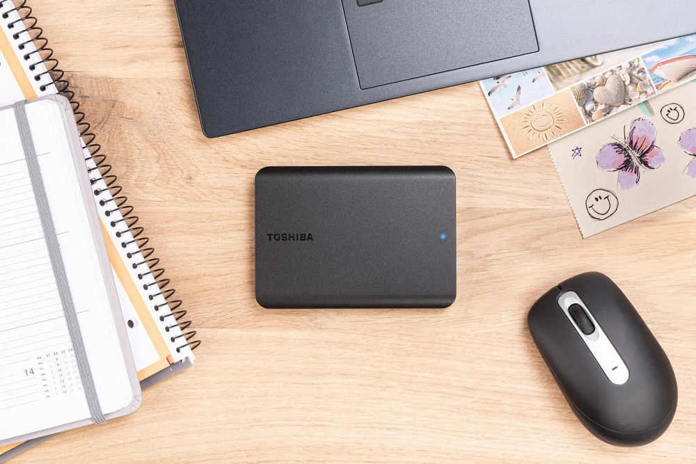 Зовнішній жорсткий диск 2.5" USB 2TB Toshiba Canvio Basics Black (HDTB520EK3AA) Чорний Харків - фото 6