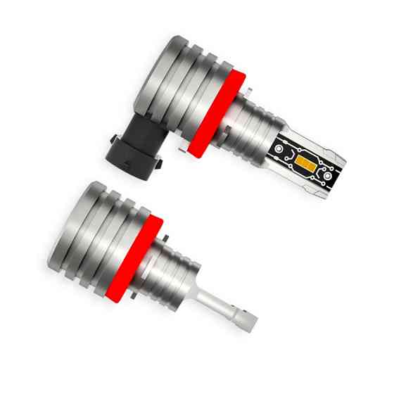 Автолампа H8, H9, H11, H16 12V-24V EUROTUN NH 44W 4500L 6500K LED радіатор Мукачево