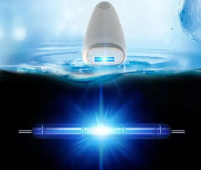 Фотоепілятор з охолодженням, епілятор, депілятор для обличчя, ніг та зони бікіні + інтенсивне імпульсне світло (технологія IPL) Дніпро - фото 3