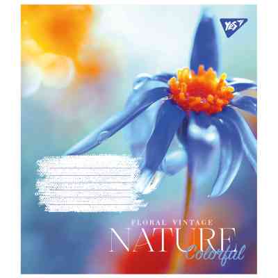 Тетрадь Yes А5 Nature colorful 36 листов клетка (767068) Винница
