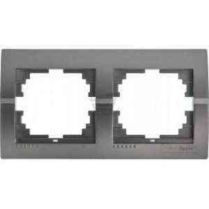 DERIY темно-сірий металік Рамка горизонтальна 2-а Лезард Житомир