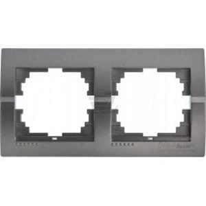 DERIY темно-сірий металік Рамка горизонтальна 2-а Лезард Житомир - фото 1