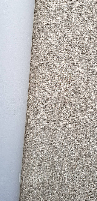 Шпалери вінілові на флізеліні Rasch Golden Hour метрові під штукатурку структурні коричневі Київ - фото 3
