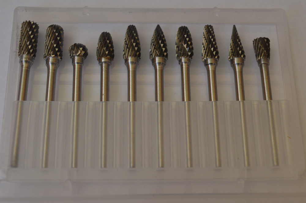 Набір фрез твердосплавних 3х6 10 шт кукурудза Полтава - фото 1