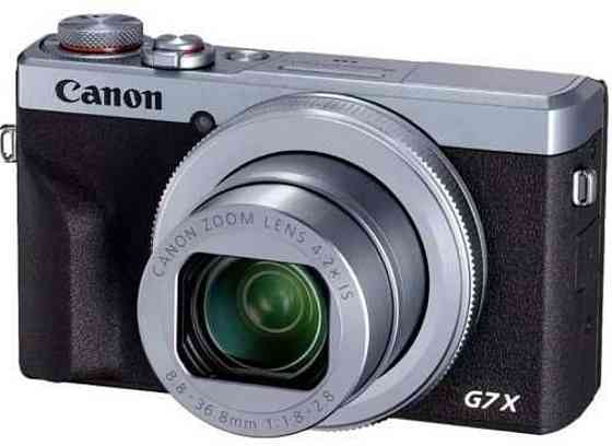Компактний фотоапарат Canon PowerShot G7 X Mark III Silver (3638C013) Харків