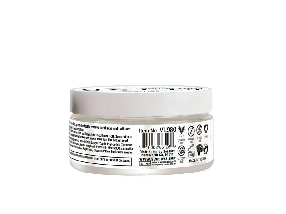 Скраб для ніг Sensuva ELXYR Foot Scrub Peppermint (236 мл) Sex Aura Київ - фото 2
