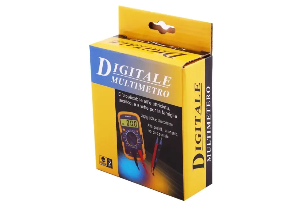 Мультиметр DT-830LN цифр. Інд. з чохлом + крона Вінниця - фото 2