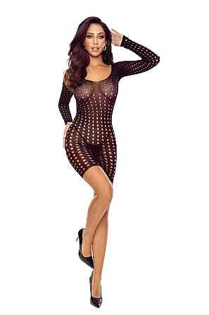 Бодистокінг Passion BS110 One Size, black Sex Aura Київ