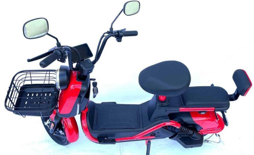 Електричний велосипед Crosser CR2 800W (графенові акб 60V/24Ah)Красный. Харків - фото 3