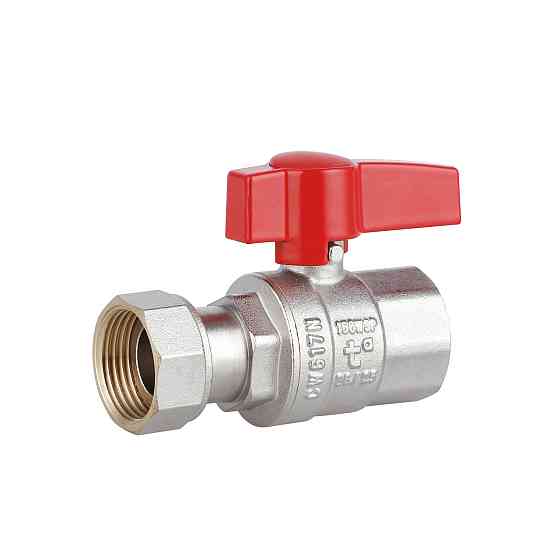 Кран кульовий Thermo Alliance Standart 3/4" ВВ прямий, PN40, з накидною гайкою TAS260W20 Київ
