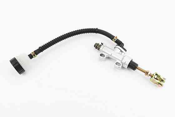 Гальмівний циліндр головний задній МОТОцикли / ATV (кріплення: min=33мм; max=56мм) тип 1, сріблястий Київ