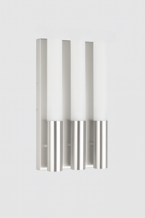 Настенный светильник Paulmann 3×20Вт дизайнерское бра с тремя галогенными лампами 12V стеклянные белые плафоны Киев