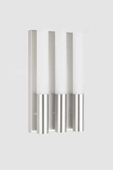 Настенный светильник Paulmann 3×20Вт дизайнерское бра с тремя галогенными лампами 12V стеклянные белые плафоны Киев - изображение 1